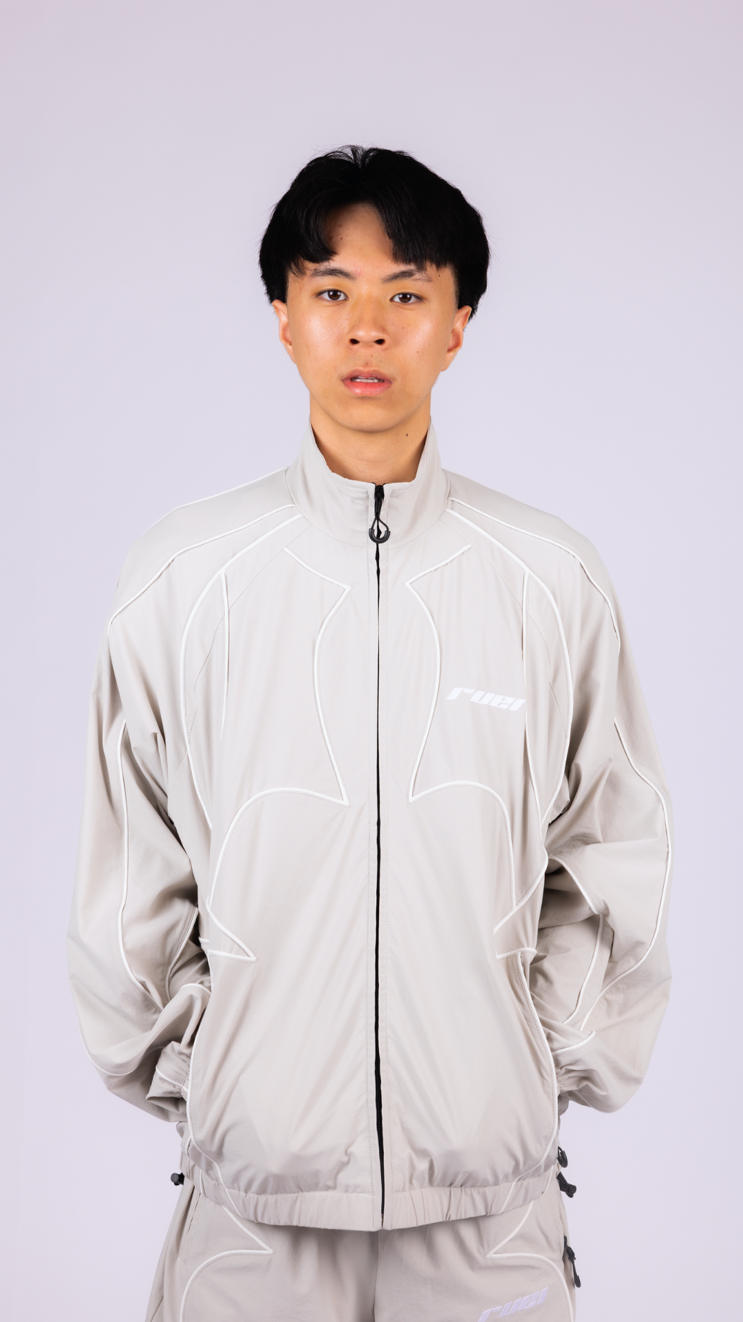 RUEI Gray Track Jacket